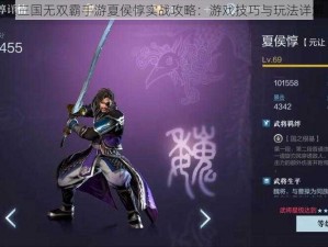 真三国无双霸手游夏侯惇实战攻略：游戏技巧与玩法详解