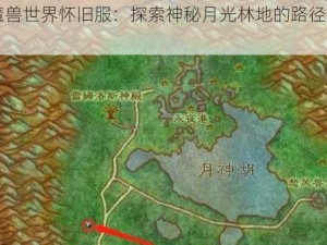 《魔兽世界怀旧服：探索神秘月光林地的路径指南》