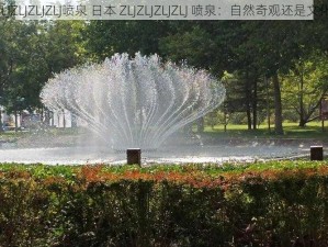 日本ZLJZLJZLJZLJ喷泉 日本 ZLJZLJZLJZLJ 喷泉：自然奇观还是文化瑰宝？