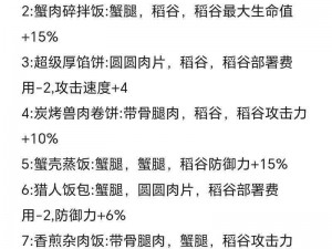 明日食尚：最新食谱大全2022，探寻生存与美食的完美结合