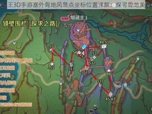 万王之王3D手游塞外骨地风景点坐标位置详解：探寻骨地美景之旅