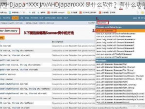 JAVAHDjapanXXX JAVAHDjapanXXX 是什么软件？有什么功能？