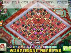 天天传奇：阵型强化攻略大全，揭秘所需材料，助力你的战斗胜利