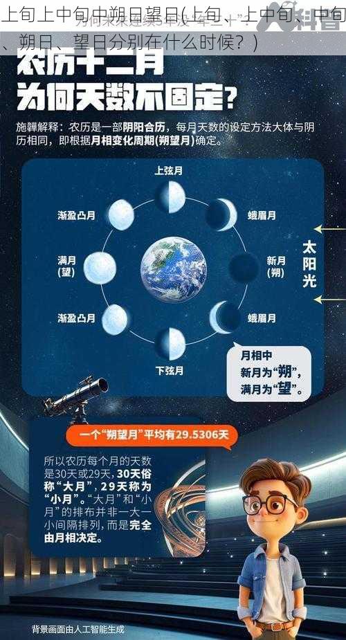 上旬上中旬中朔日望日(上旬、上中旬、中旬、朔日、望日分别在什么时候？)