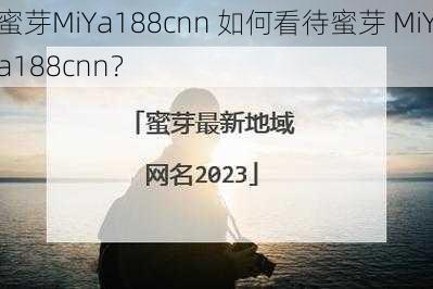 蜜芽MiYa188cnn 如何看待蜜芽 MiYa188cnn？