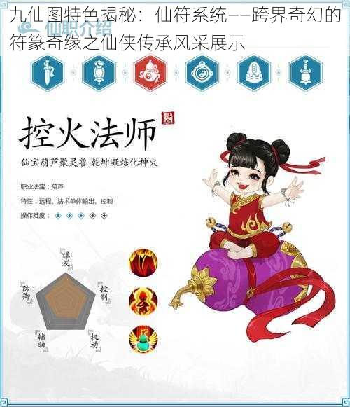 九仙图特色揭秘：仙符系统——跨界奇幻的符篆奇缘之仙侠传承风采展示