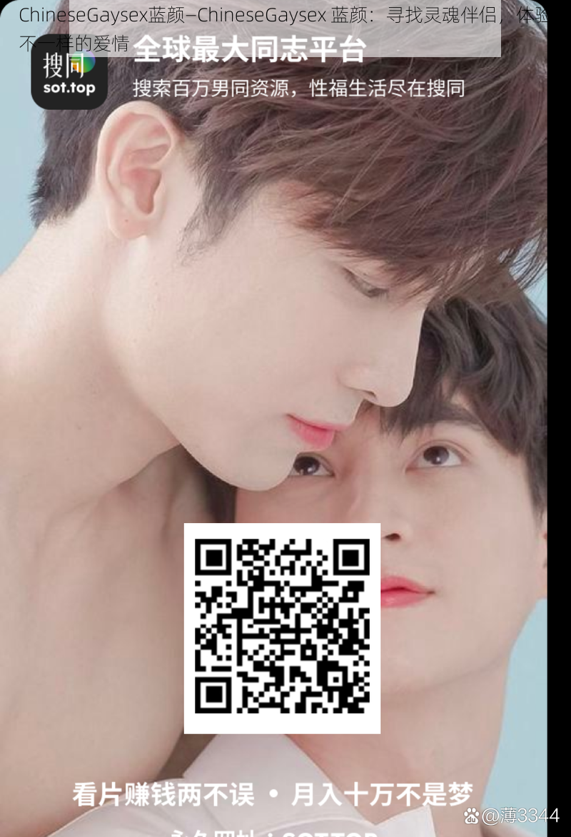 ChineseGaysex蓝颜—ChineseGaysex 蓝颜：寻找灵魂伴侣，体验不一样的爱情