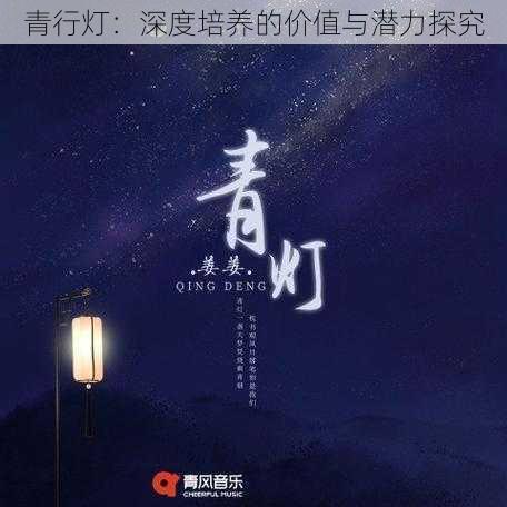 青行灯：深度培养的价值与潜力探究