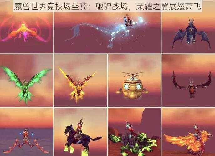 魔兽世界竞技场坐骑：驰骋战场，荣耀之翼展翅高飞